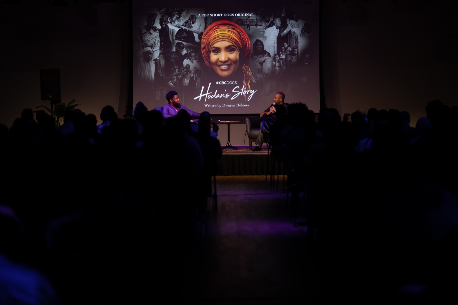 Hodan's Story, CBC Docs. The room I sat in years later, watching a film I wrote about a woman I lost. The work kept going because she did.